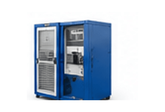 Battery testing equipment cabinet for manufacturing and quality control